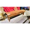 Image 1 : RUSTIC PINE BENCH