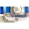 Image 4 : .50 CENT MECHANICAL COIN OPERATED GUMBALL MACHINE **NO KEY**