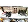 Image 1 : 2 SHELVES OF ASSORTED SHOES