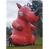 Image 2 : LARGE 26' TALL INFLATABLE RHINO WITH BLOWER (COMMERCIAL GRADE PVC & MULTIPLE ANCHOR POINTS)