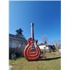 Image 1 : LARGE 17' TALL INFLATABLE GUITAR WITH BLOWER (COMBO COMMERCIAL GRADE PVC & MULTIPLE ANCHOR POINTS)