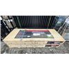 Image 2 : ALLMETAL KT430T UNUSED METAL GARAGE 24'W X 30'L X 12'H CREAM COLOR (2 CRATES A+B)