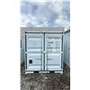 Image 2 : GREY 12' 10,120LBS MAX CAPACITY OFFICE STORAGE SHIPPING CONTAINER WITH DUAL SWING REAR DOORS, CAM