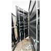 Image 4 : BLACK 40' 52,910 MAX CAPACITY INDUSTRIAL TRANSPORT CONTAINER WITH 3 DUAL SWING
