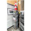 Image 2 : ALLMETAL K1428 HIGHWAY TRAFFIC CONES 28" TALL 60 COUNT HIGH GRADE REFLECTIVE SHEET