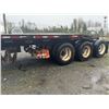 Image 2 : 1993 THRU WAY FLAT DECK TRAILER, HAS REGISTRATION,