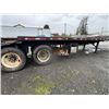 Image 6 : 1993 THRU WAY FLAT DECK TRAILER, HAS REGISTRATION,