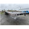 Image 8 : 1993 THRU WAY FLAT DECK TRAILER, HAS REGISTRATION,