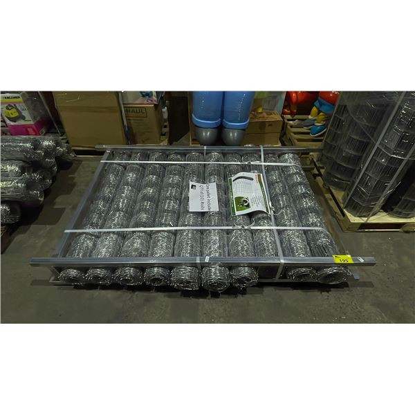 ALLMETAL K1230 HOT-DIP GALVANIZED FIELD FENCE 10 ROLLS 4'H X 100'L = 1000' TOTAL LENGTH