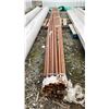 Image 1 : PALLET OF ASSORTED 20'L METAL PIPES