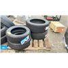 Image 1 : LOT OF 4 ASSORTED NEW TIRES INCLUDING; SAILUN, KUMHO, YOKOHAMA & GT RADIAL **$6.50 PER TIRE ECO-LEVY