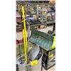 Image 2 : METAL DRUM WITH ASSORTED CONTENTS INCLUDING; SHOVEL, LOAD BARS, BASEBALL BAT & MORE