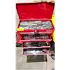 Image 2 : CRAFTSMAN PORTABLE TOOLBOX WITH KEYS & ASSORTED TOOL CONTENTS INCLUDING; SOCKET SET, WRENCHES, &