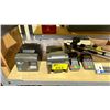 Image 2 : SHELF OF ASSORTED ITEMS INCLUDING; POINT OF SALE TERMINALS, RECEIPT PRINTERS, TRIPOD & MORE