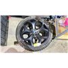 Image 2 : PIRELLI WINTER CARVING EDGE 275/40R20 106T TIRE MOUNTED ON BMW 5 BOLT METAL RIM