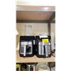 Image 1 : 2 GOURMIA AIR FRYERS (UNKNOWN WORKING CONDITION, MAY BE MISSING PIECES)