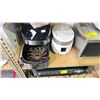 Image 2 : SHELF OF ASSORTED ITEMSI NCLUDING; AIR FRYER, RICE COOKERS & MICROWAVE