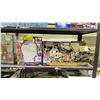 Image 3 : SHELF OF ASSORTED ITEMS INCLUDING; HIGH SIERRA THERMOS', PAINT YOUR OWN DINOSAUR + FRIENDS, MACHINE