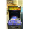 Image 2 : *TESTED WORKING* VINTAGE MONSTER LAND III PORTABLE ARCADE CABINET 24" X 30" X 67" (NO KEYS)