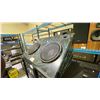 Image 1 : DUAL SUBWOOFER BOX WITH 2 MTX 12" SUBWOOFERS 34" X 19" X 16"