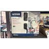 Image 1 : WEISER HALO WI-FI TOUCHSCREEN SMART LOCK ELECTRONIC DEADBOLT & HANDLESET COMBO (UNKNOWN CONDITION,