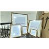 Image 2 : LOT OF 6 BOXES OF 5 ASSORTED SIZE PICTURE FRAMES