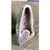 Image 2 : AMETHYST CATHEDRAL GEODE 11KG APPROX 13X8" RETAIL $4500