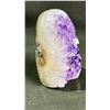 Image 2 : POLISHED AMETHYST GEODE BRAZIL APPROX 4" RETAIL $1500