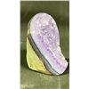 Image 2 : POLISHED AMETHYST GEODE BRAZIL APPROX 4" RETAIL $1500