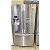 Image 1 : SAMSUNG STAINLESS STEEL FRENCH DOOR FRIDGE WITH WATER/ICE DISPENSER & ROLLOUT FREEZER 36" WIDE