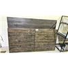 Image 1 : KING SIZE HEADBOARD & DINING TABLE TOP WITH LEAF