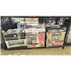 Image 1 : SHELF OF ASSORTED ITEMS INCLUDING; POWER PRESSURE COOKER, TFAL EASY FRY OVEN & GRILL & CUISINART