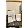 Image 2 : LOT OF 6 BOXES OF 5 ASSORTED SIZE PICTURE FRAMES