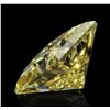 Image 3 : 2.0ct Unmounted Princess Cut Lemon Yellow Moissanite Diamond