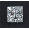Image 3 : 3.0ct Unmounted Princess Cut Moissanite Diamond