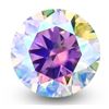 Image 1 : 3.0ct Unmounted Aurora Moissanite Diamond