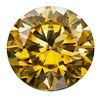 Image 1 : 5.0ct Unmounted Golden Yellow Moissanite Diamond