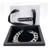 Image 2 : Platinum Plated Iced Out Cuban Bracelet