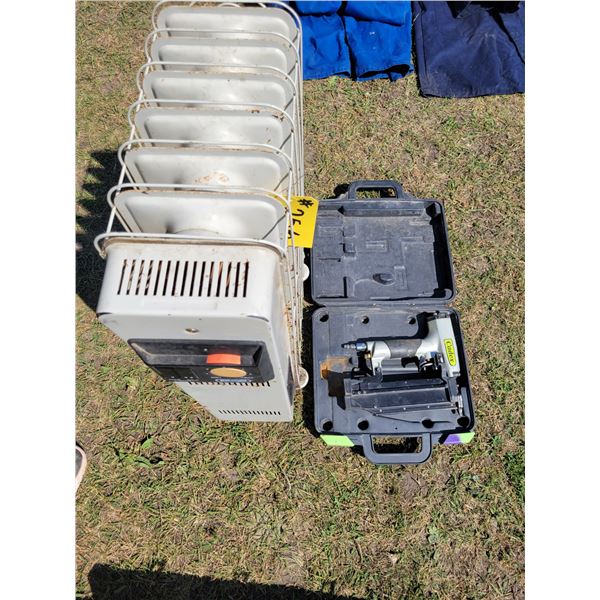 Oil heater & Braid air nailer