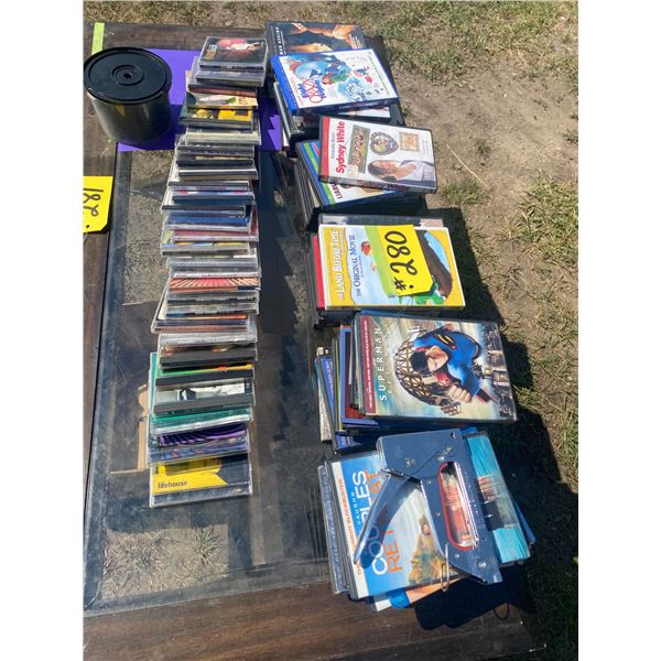 Cd's & DVD's