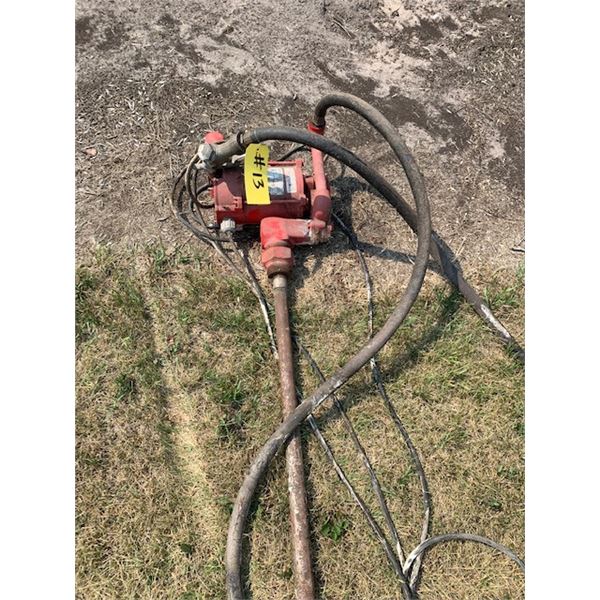 Elec. fuel pump (motor is working)