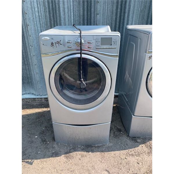 Washer & Dryer, Dryer was working when taken out.