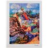 Houses At Auvers by Vincent Van Gogh Estate Signed Giclee