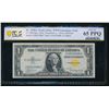 1935A $1 N Africa Silver Certificate PCGS 65PPQ