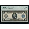 1914 $20 Philadelphia FRN PMG 25