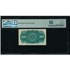 Image 2 : 10 Cent Fourth Issue Fractional PMG 66EPQ