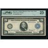 1914 $20 New York FRN PMG 25