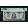 1934A $1000 Chicago FRN PMG 63