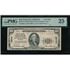 1929 $100 San Francisco CA National PMG 25