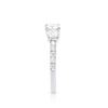 Image 4 : 14KT White Gold 1.27ctw Diamond Ring